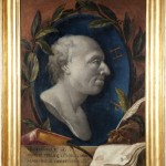 Giovanni Benini, Ritratto di Girolamo Pompei, olio su tela, cm 85×63.
