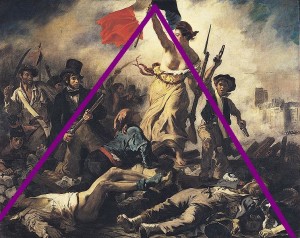 Eugène_Delacroix_-_La_liberté_guidant_le_peuple,_piramide