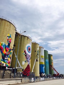 Silos, porto di Catania, 28 Giugno 2015 foto di ©Marinella Mendola, pubblicate sul suo profilo Facebbok.